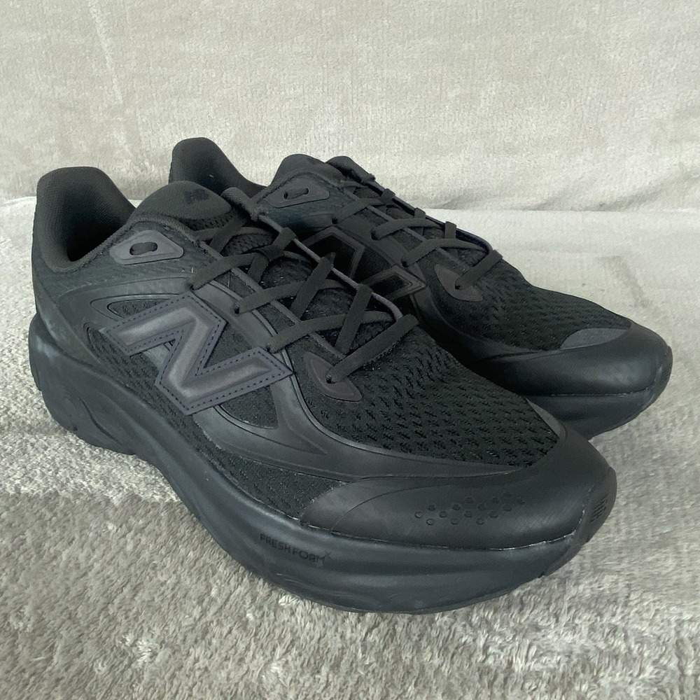 New Balance Refresh Foam Trainer Mens Size 13 Black Mesh Running Sneakers UTRNWD